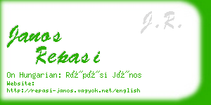 janos repasi business card